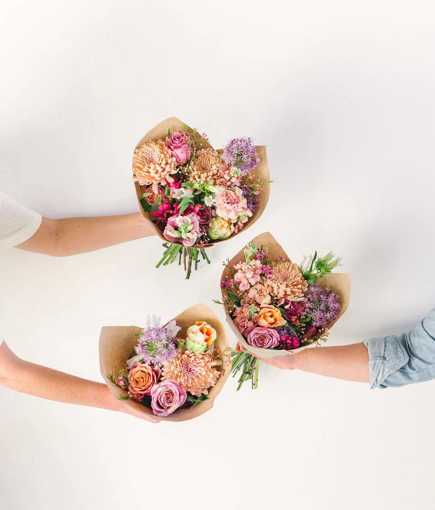 Seasonal fresh flower bouquets - Blossom Subscription by Flower Wish